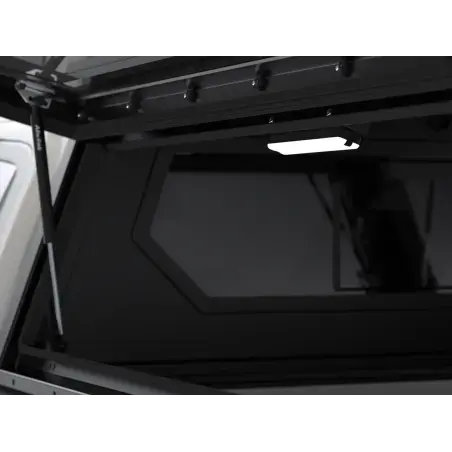 Hardtop Contour noir lisse avec fenêtre latérale Ford Ranger 2023+ Alu-Cab